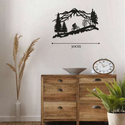 Petite décoration murale Montagne mur chambre