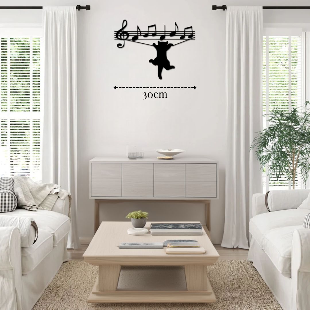 Petite décoration murale musicale