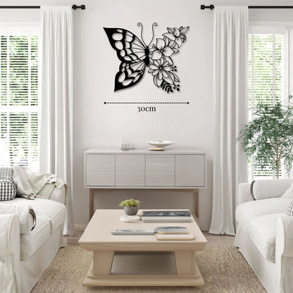 Petite décoration murale Papillon extérieur