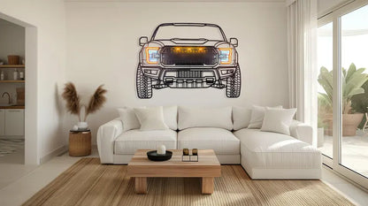 Petite décoration murale Voiture LED : Ford F150
