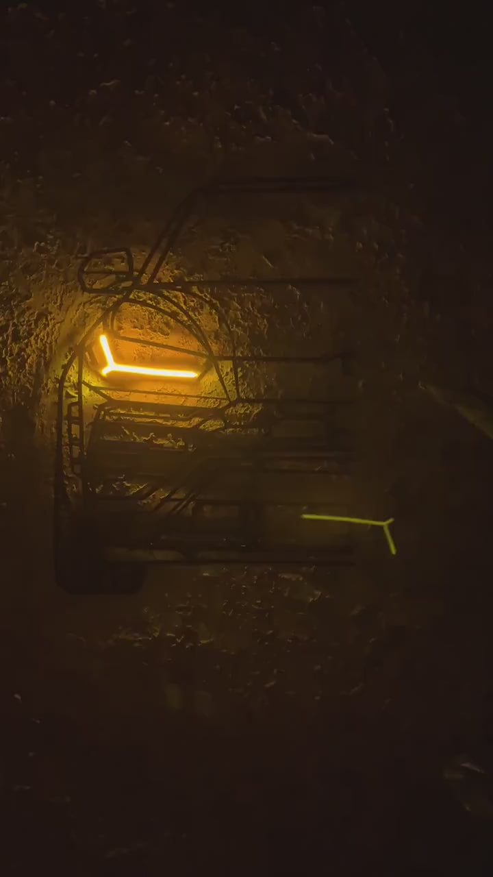 Déco murale métal Lamborghini Urus LED